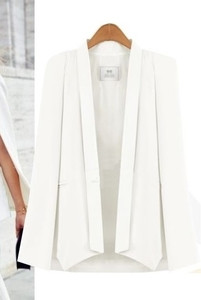 НОВО Стилно дамско сако с V- образна яка в няколко цвята