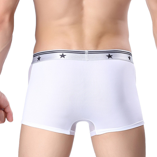 Modern férfi fehérnemű hat színben rátéttel