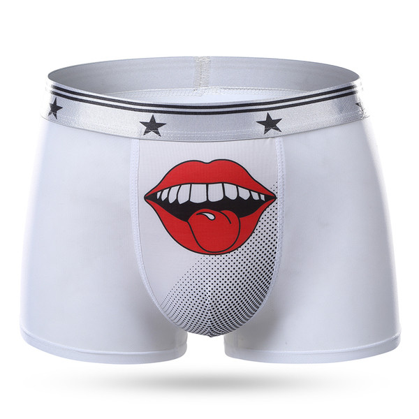 Modern férfi fehérnemű hat színben rátéttel