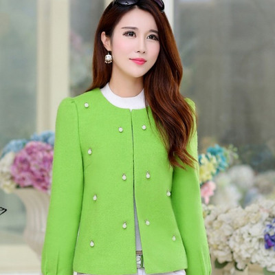 Модерно дамско палто с О-образна яка в няколко цвята