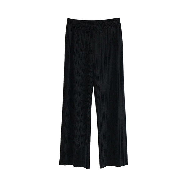 Pantaloni plisati de dama in trei culori