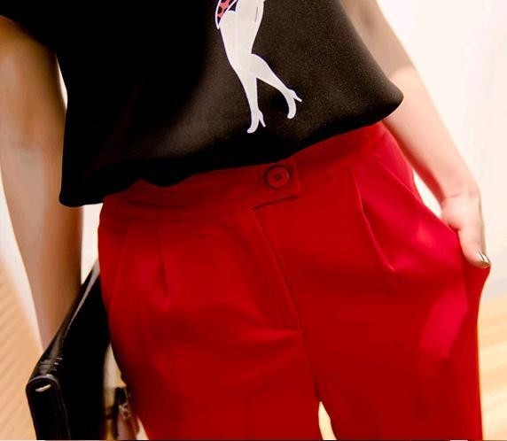 Pantaloni eleganti de dama in patru culori