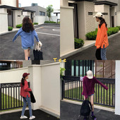 Γυναικείο φούτερ με κουκούλα σε τέσσερα χρώματα