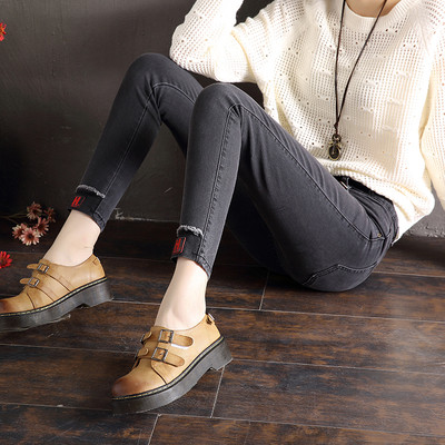 Pantaloni de dama model uni in culori inchise