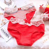 Set de cinci piese de lenjerie din bumbac