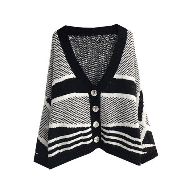 Γυναικεία ζακέτα σε δύο χρώματα