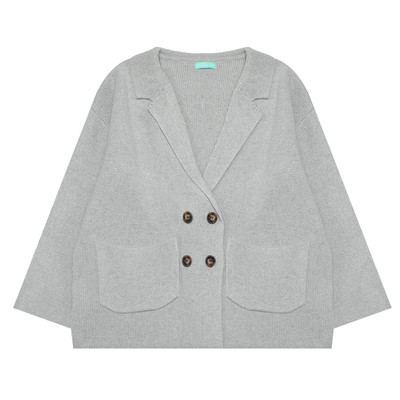 Κομψή γυναικεία ζακέτα με τσέπες σε μερικά χρώματα