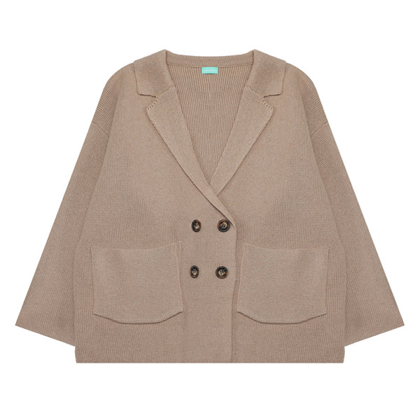 Κομψή γυναικεία ζακέτα με τσέπες σε μερικά χρώματα