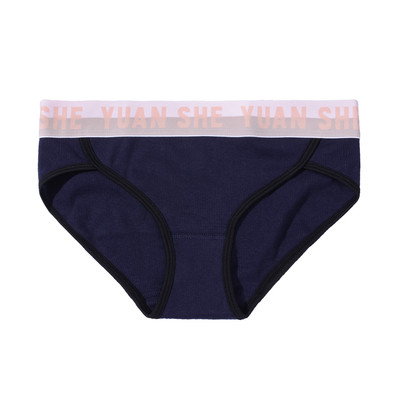 Памучно дамско бельо с широк ластик - различни цветове