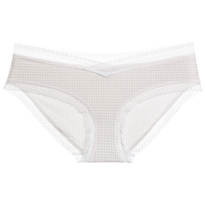 Lenjerie intimă din bumbac cu dantelă în diferite culori