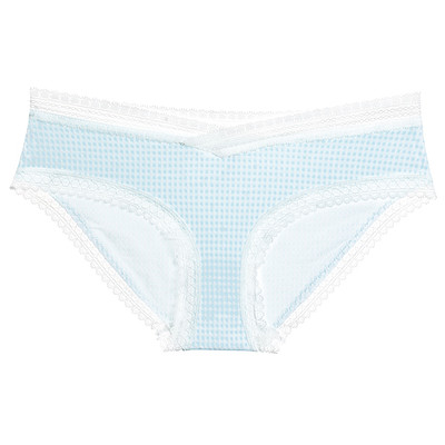 Lenjerie intimă din bumbac cu dantelă în diferite culori