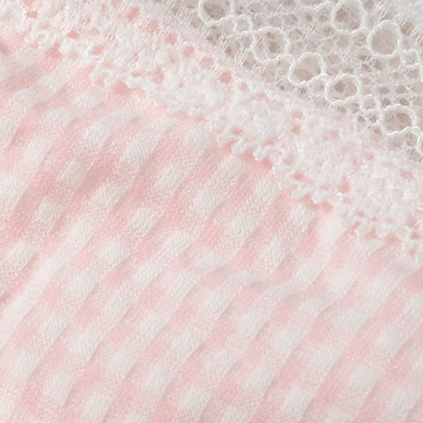 Lenjerie intimă din bumbac cu dantelă în diferite culori