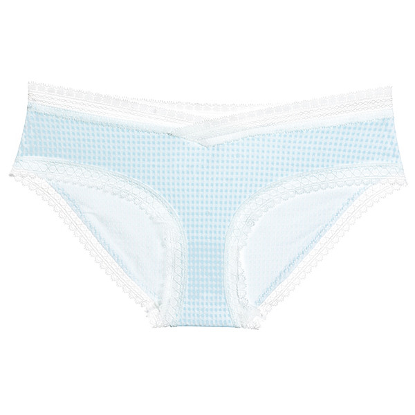 Lenjerie intimă din bumbac cu dantelă în diferite culori