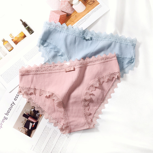 Луксозно памучно бельо за дамите в шест цвята