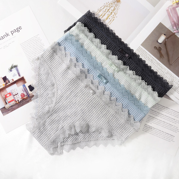 Луксозно памучно бельо за дамите в шест цвята