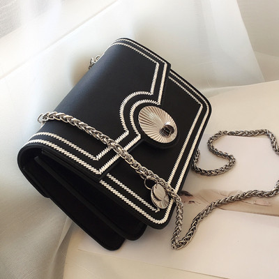 Geanta de umar eleganta de dama in doua culori