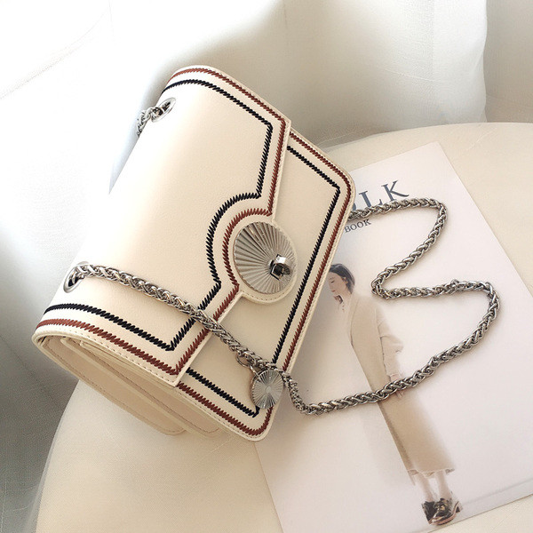 Geanta de umar eleganta de dama in doua culori