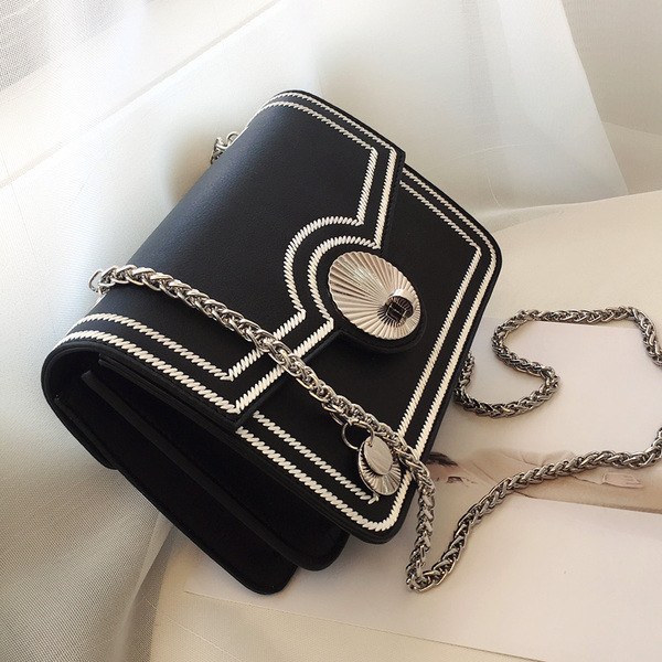 Geanta de umar eleganta de dama in doua culori