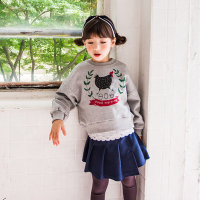 Παιδικό φούτερ για κορίτσια σε τρία χρώμτα