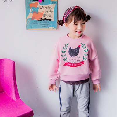 Παιδικό φούτερ για κορίτσια σε τρία χρώμτα