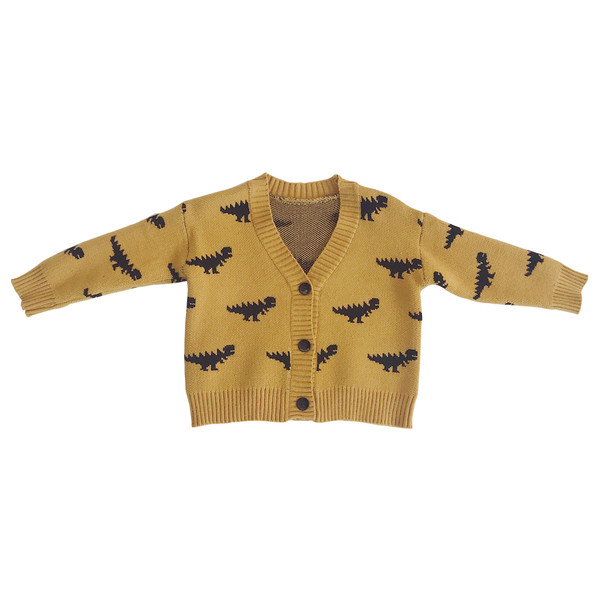 Παιδική ζακέτα  - V κολάρο σε τρία χρώματα