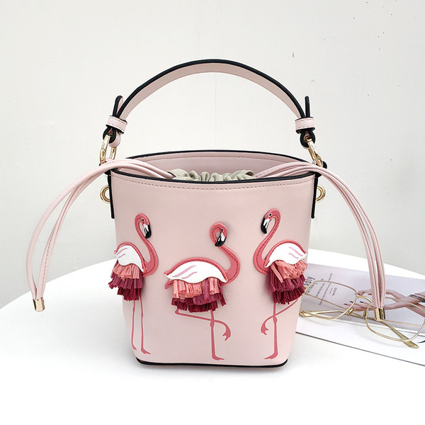 Geanta dama in doua culori cu motive