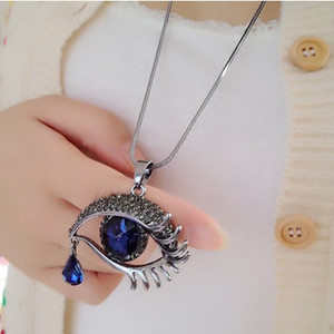 Colier de dama cu pietre decorative - Ochi