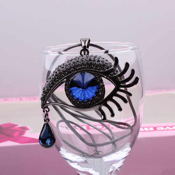 Colier de dama cu pietre decorative - Ochi