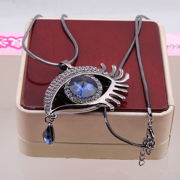 Colier de dama cu pietre decorative - Ochi