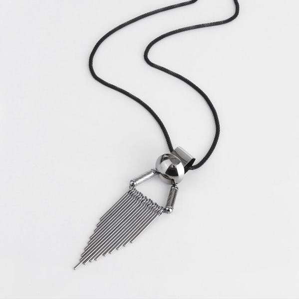 Colier modern de dama in trei culori