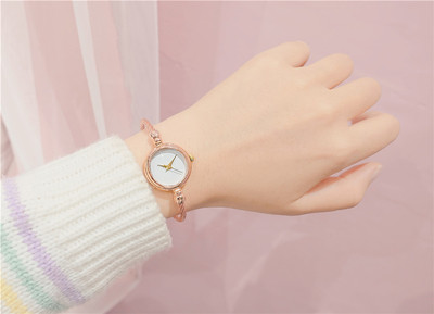 Ceas transparent dama - bratara in mai multe culori