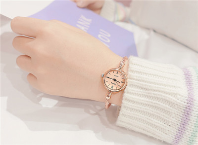 Ceas transparent dama - bratara in mai multe culori