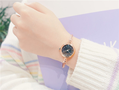 Ceas transparent dama - bratara in mai multe culori