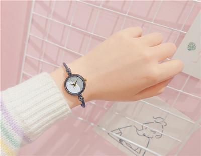 Ceas transparent dama - bratara in mai multe culori