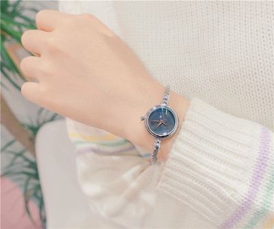 Ceas transparent dama - bratara in mai multe culori