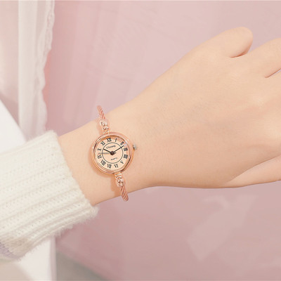 Ceas transparent dama - bratara in mai multe culori