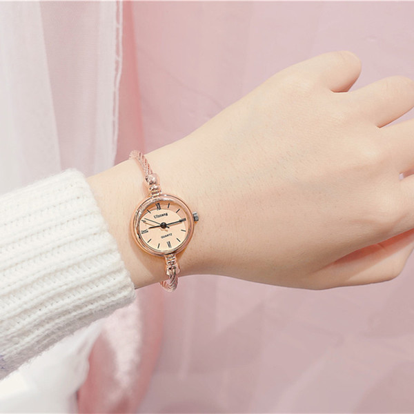 Ceas transparent dama - bratara in mai multe culori