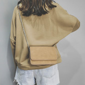 Geanta de dama din piele intoarsa in patru culori