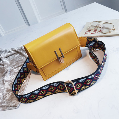 Geanta de umar dama cu maner colorat