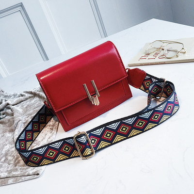 Geanta de umar dama cu maner colorat