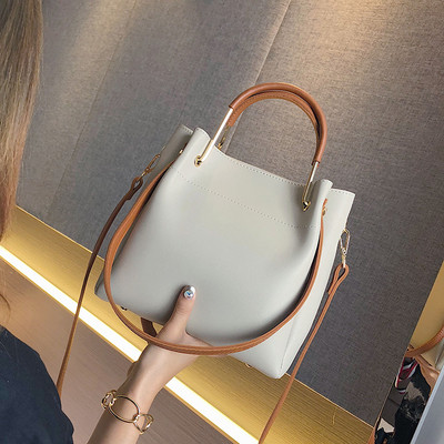 Дамска чанта в няколко цвята от еко кожа