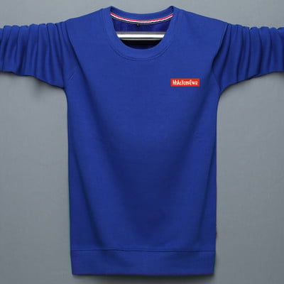 Bluza barbateasca groasa cu imprimeu si inscription in mai multe culori