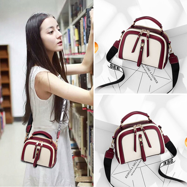 Geanta de dama din piele in diferite culori