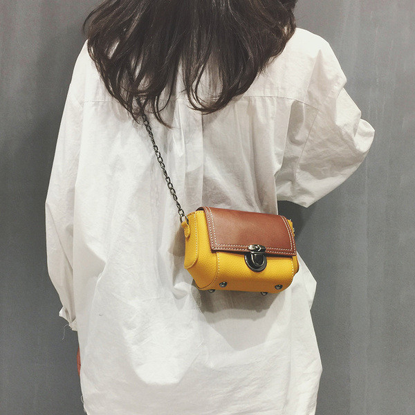 Geanta de umar eleganta de dama din piele