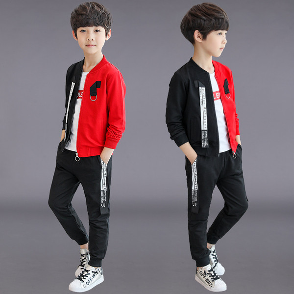 Детски комплект за момчета в два цвята