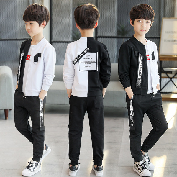 Детски комплект за момчета в два цвята