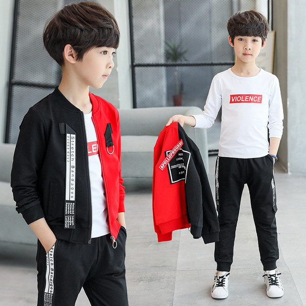 Детски комплект за момчета в два цвята