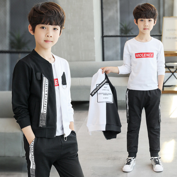 Детски комплект за момчета в два цвята