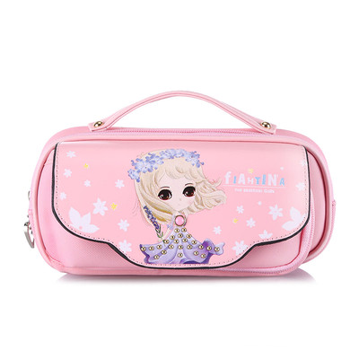 Несесер за училище с апликация в няколко цвята