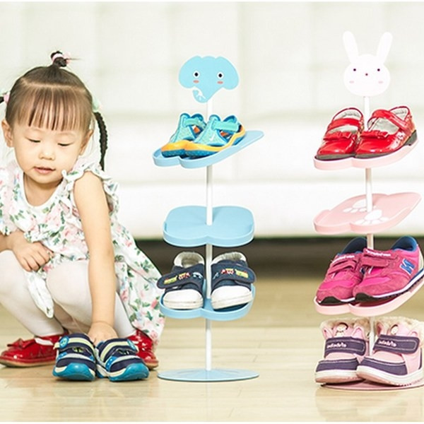 Въртяща се стойка за детски обувки